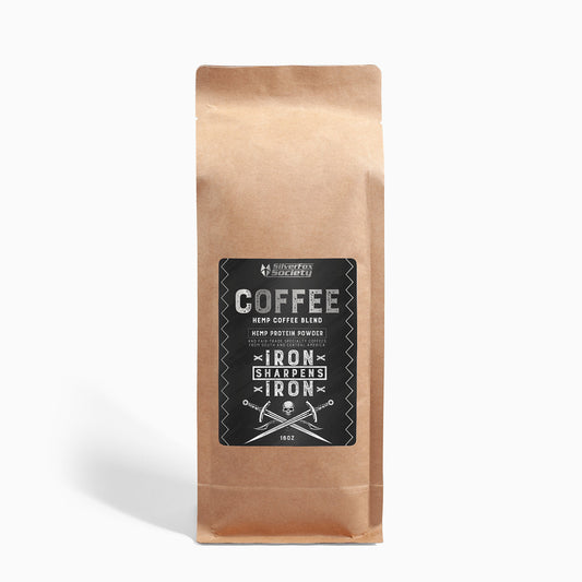 Iron Sharpens Iron Organic Hemp Coffee Blend - Medium Roast 16oz